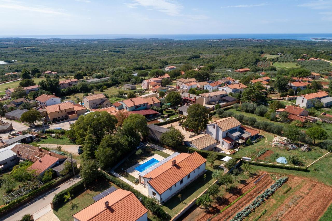 Grebac Villa Kaštelir Buitenkant foto